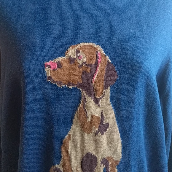 Joe Fresh Vizsla Dog Cotton Sweater XL last one - Picture 2 of 3