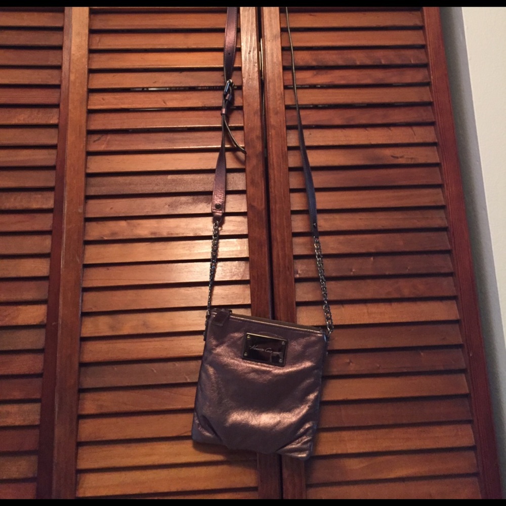 Kenneth Cole metallic mini purse