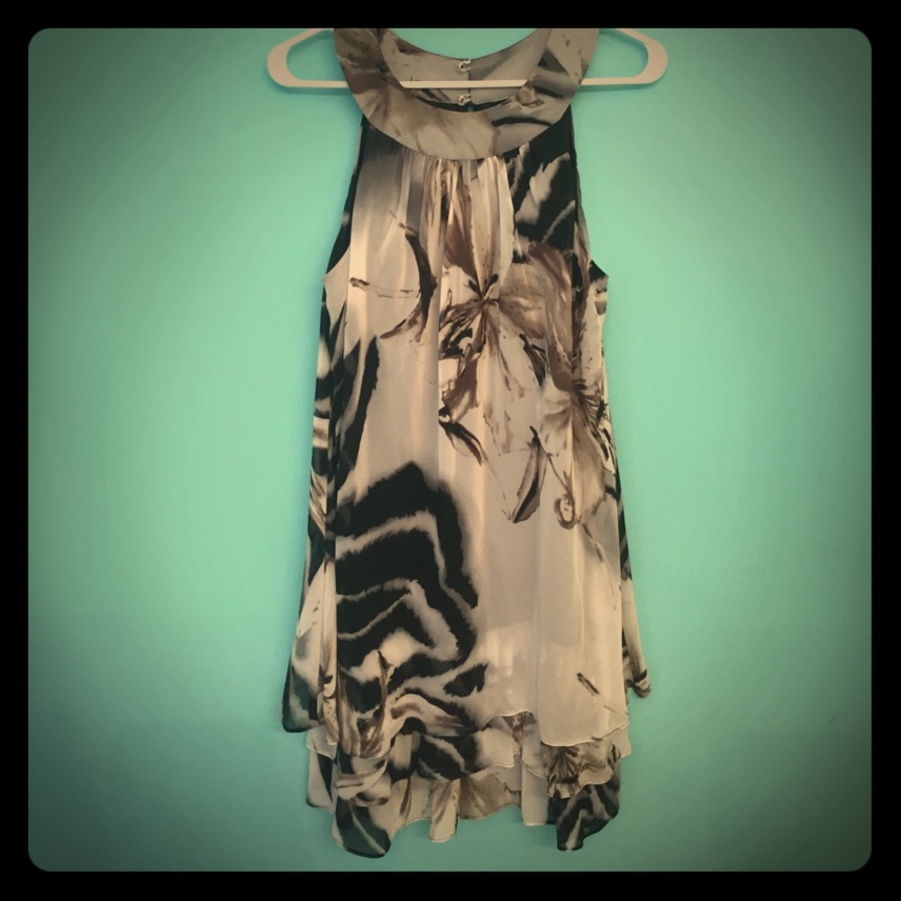 Floral cocktail dress