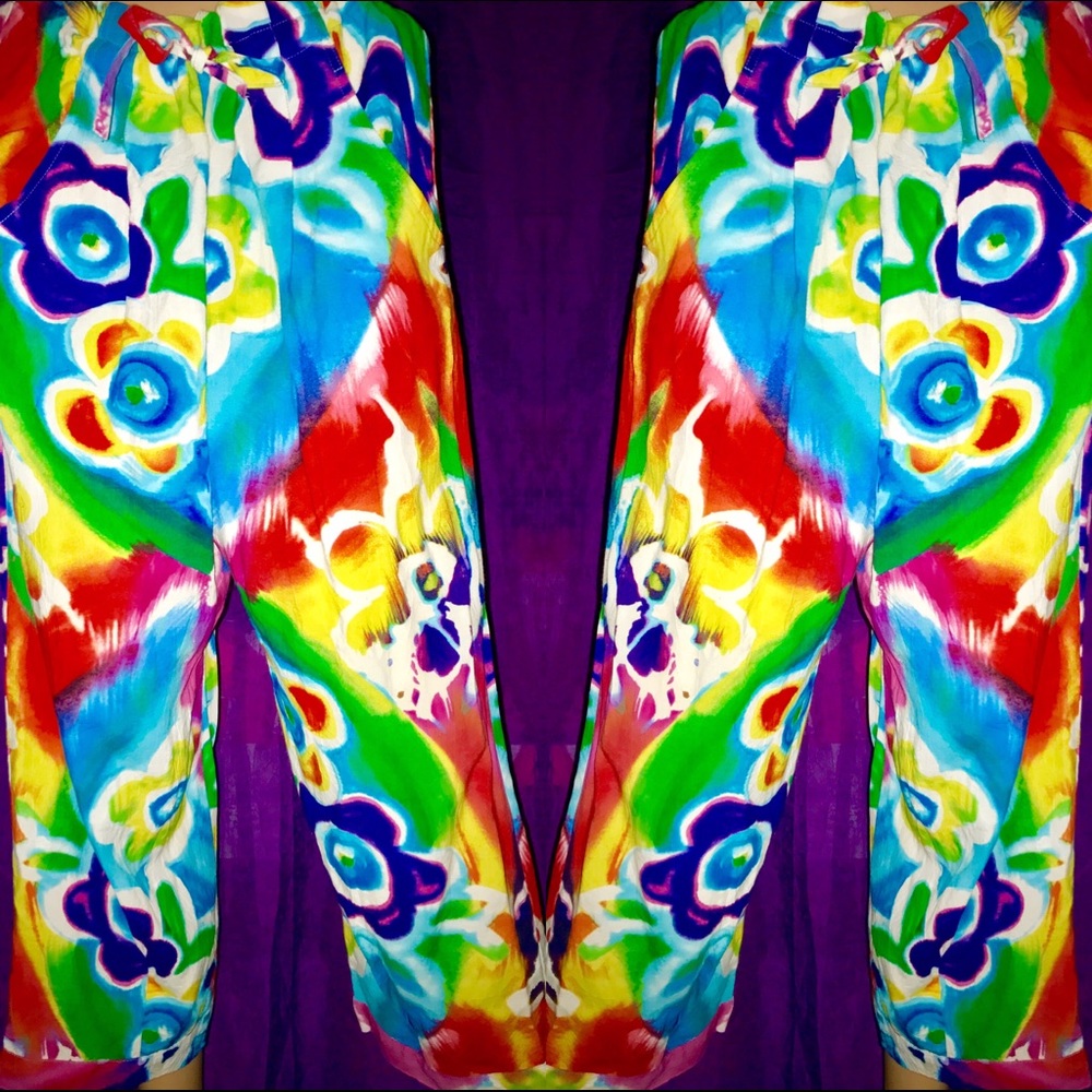 Colorful Psychedelic pants