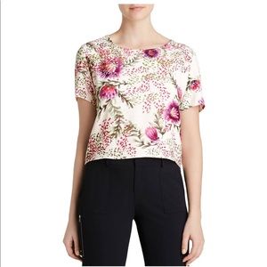 FINAL SALE Gorgeous floral crop top size medium