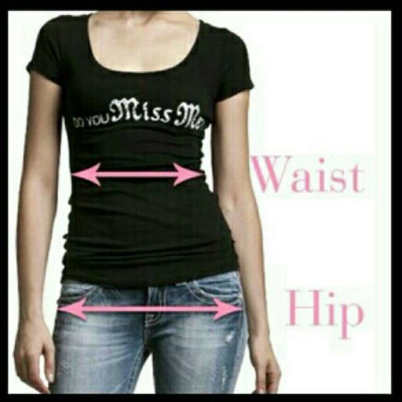 MISS ME JEANS SIZE CHART - Picture 2 of 4