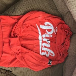 Victoria's Secret Pink zip up hoodie. Size medium.