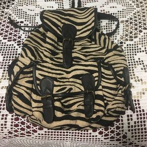 Zebra Backpack