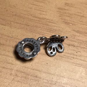 pandora friends forever butterfly charm pandora friends forever butterfly charm