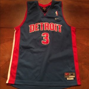 Ben Wallace Detroit Pistons Basketball Jersey #3