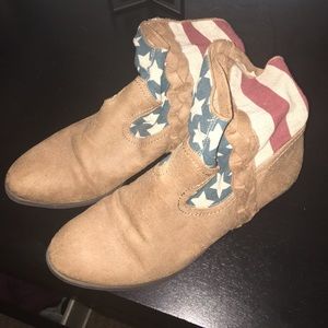 American Flag boots