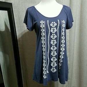Garnet Hill Flower Top