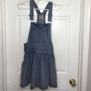 Denim Skirt Jumper Sz. L