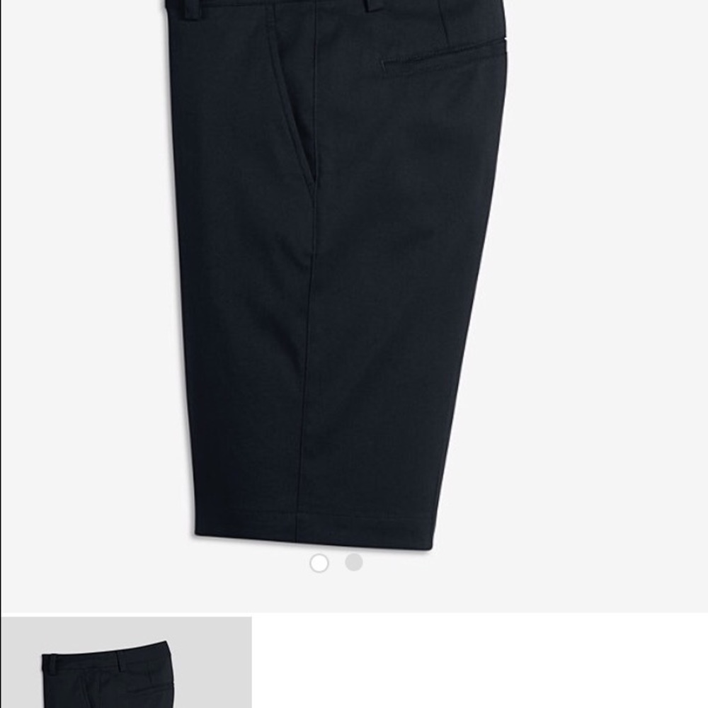 Nike boys flat front golf shorts w/ dri weave