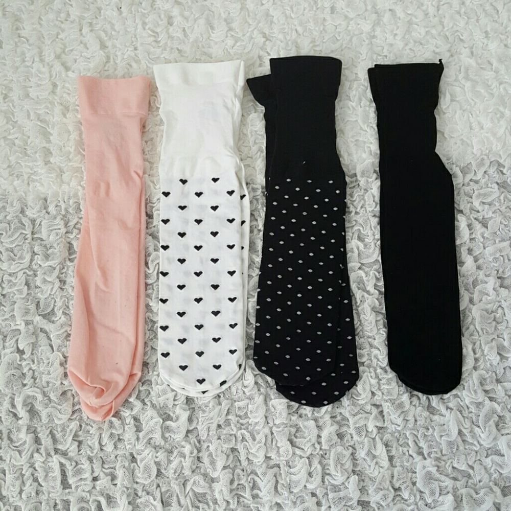 4 Pairs Of Tights