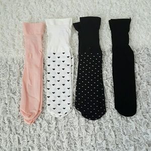4 Pairs Of Tights