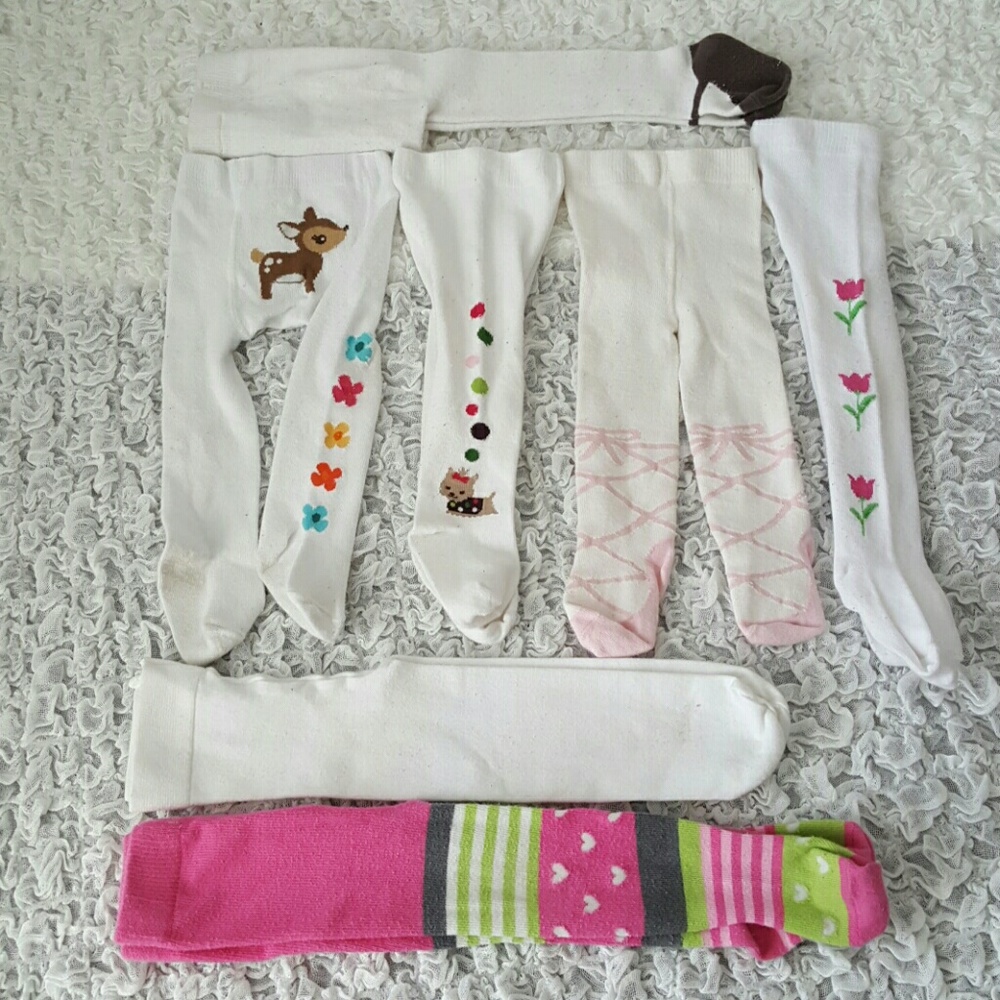 7 Pairs of Gymboree  Tights