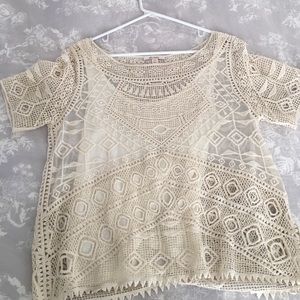Ella Moss crochet top