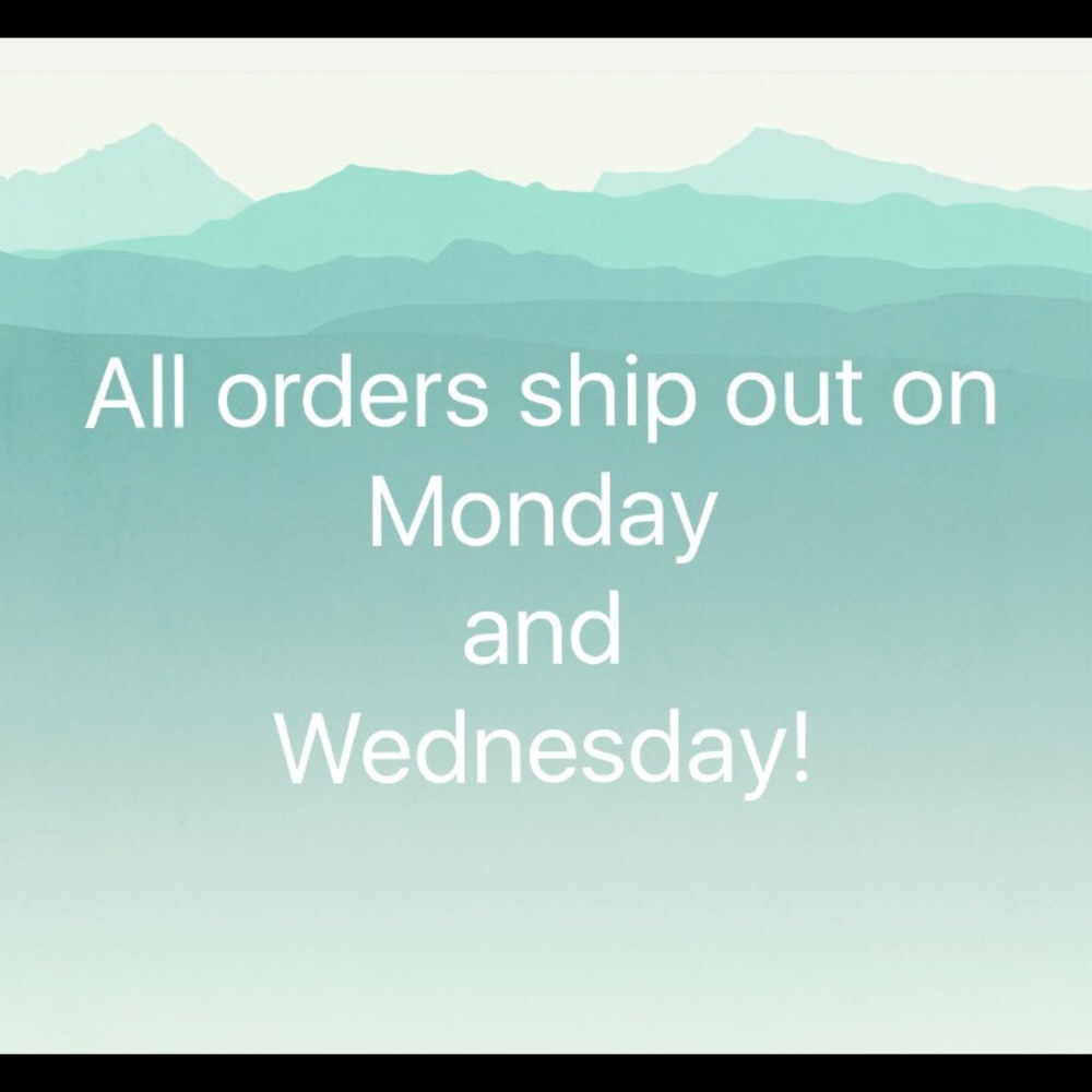 I drop shipments off only twice a week!