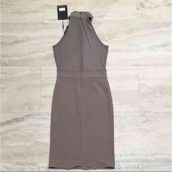 Half sheer midi dress - Picture 4 of 4