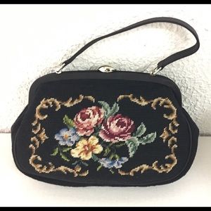 Beautiful handmade needlepoint bag NEW!