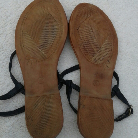 Dinner  Black Sandals  Sz 38 - Picture 4 of 4