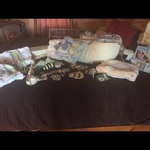 17+ piece gender neutral bumble bee nursery set!