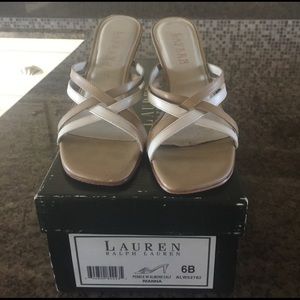 Lauren by Ralph Lauren heeled sandals