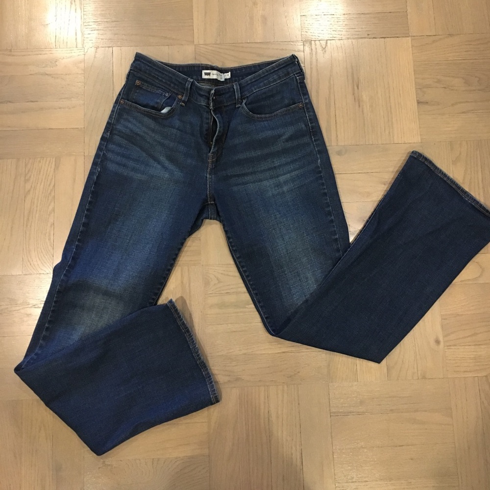 👖 Levis Demi Curve Classic Rise Boot Cut Jeans
