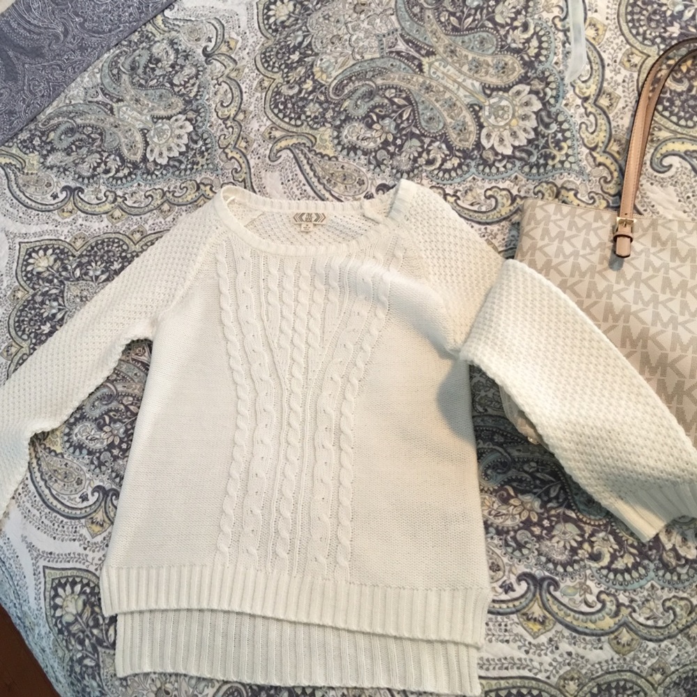 White sweater