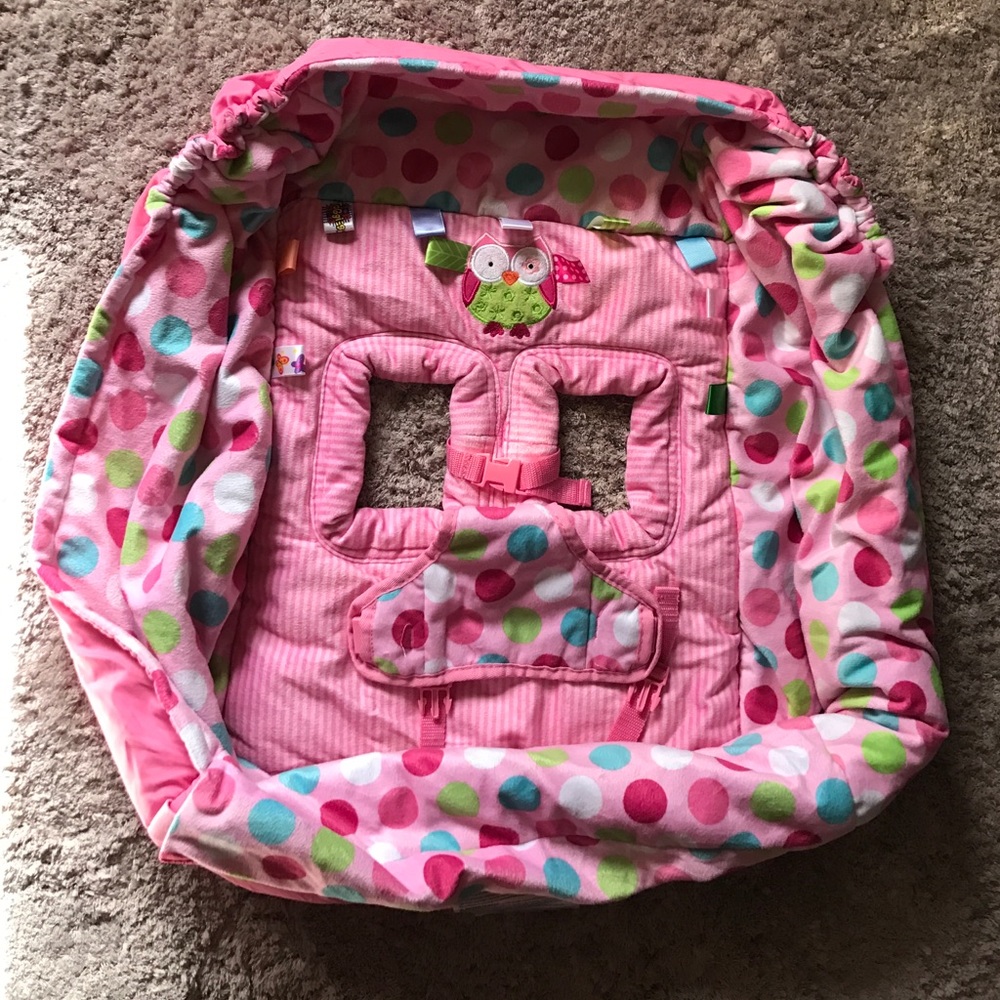 Pink Taggies Seat Cover