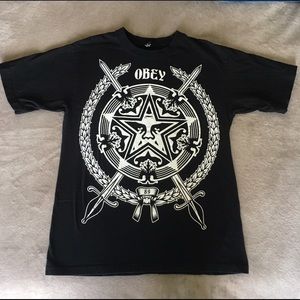 Obey Men's T shirt