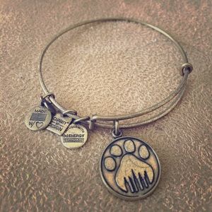 Alex and Ani paw print bracelet