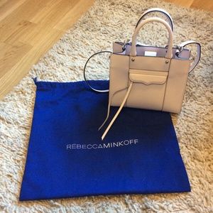 Brand New Rebecca Minkoff Lavender Mini M.A.B Tote