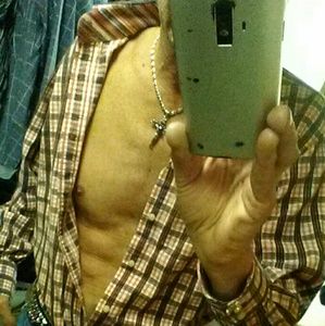 THOMAS DEAN 100% COTTON (M) SHIRT