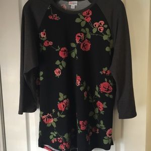 GORGEOUS floral LuLaRoe Randy *UNICORN*