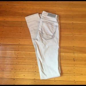 All Saints Jeans Size 25 - Chalk Pipe Skinny