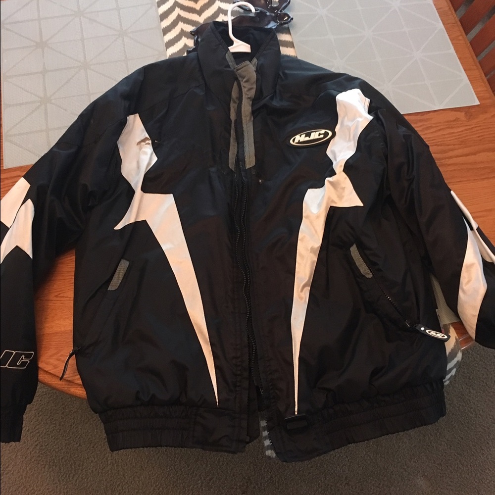 Incredibly warm hjc snowmobile coat