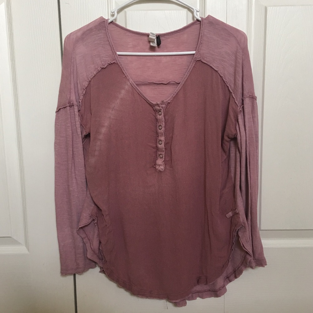 Free People Henley Shirt
