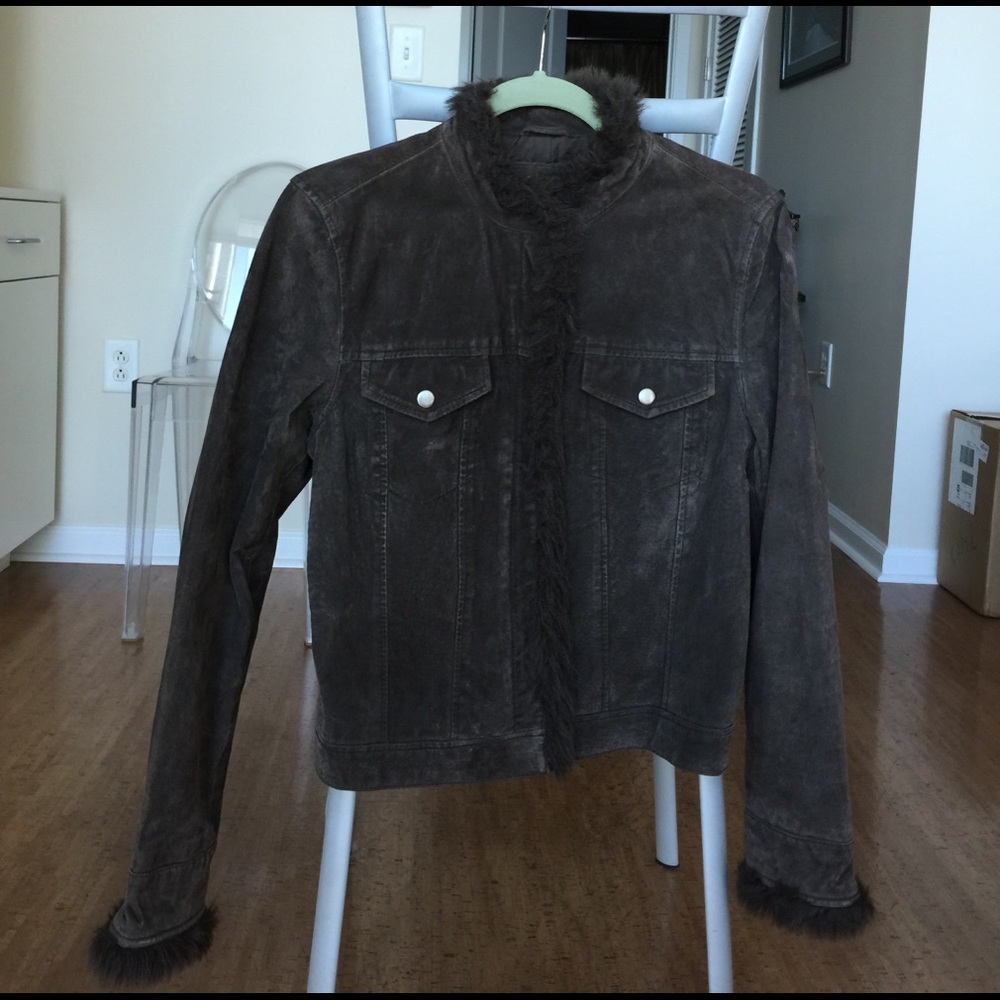 Coldwater Creek suede jacket