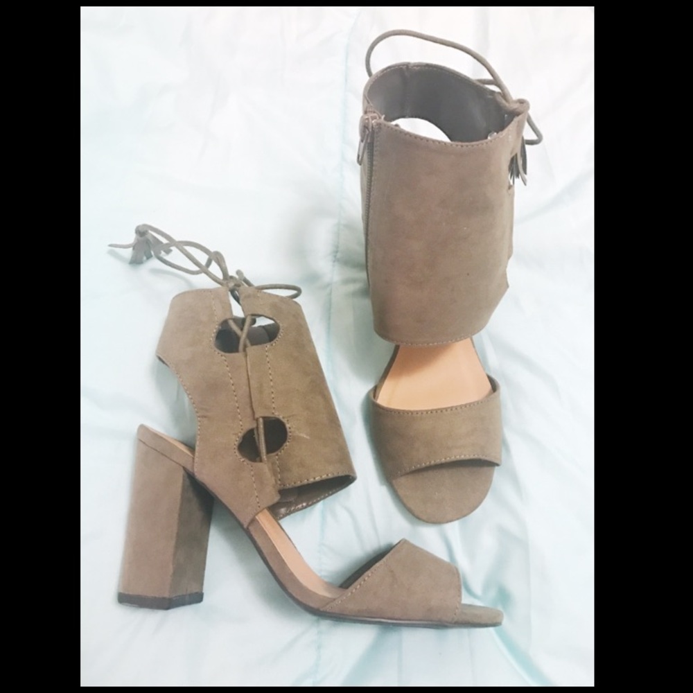 Charlotte Russe Cut-out Booties