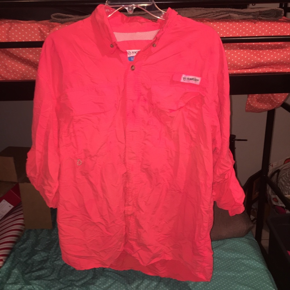 Mens Magellan Fishing Shirt! Cute as a cover up!