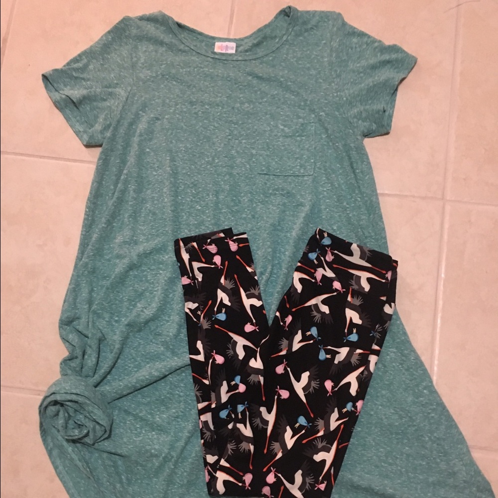 OS stork leggings ONLY ***SOLD***