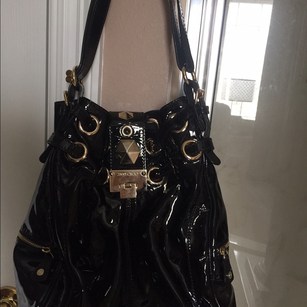 Jimmy choo bag black gorgeous