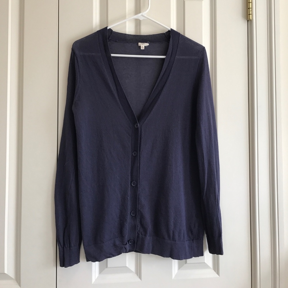 J.Crew linen cardigan - S