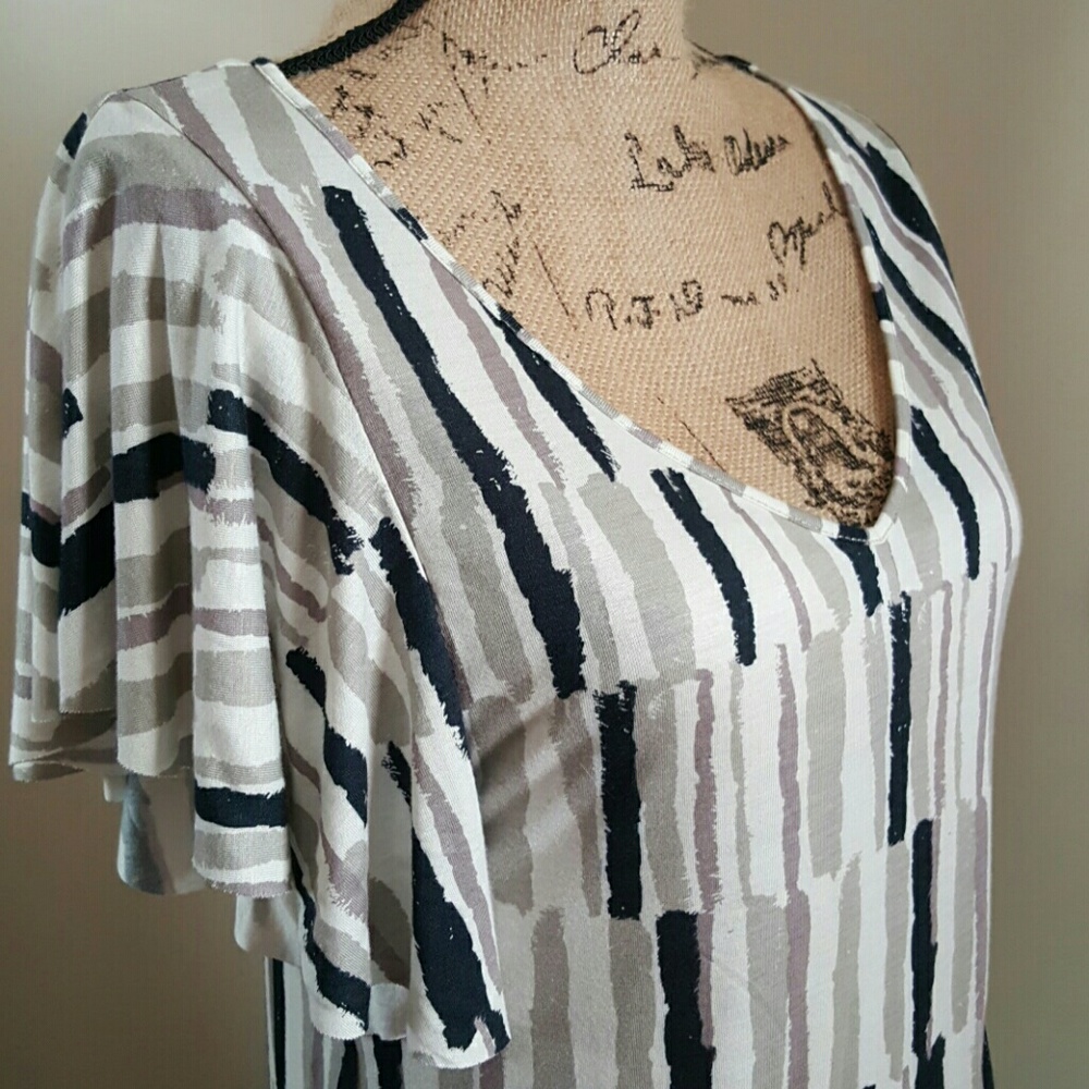Flutter Sleeve Dress
