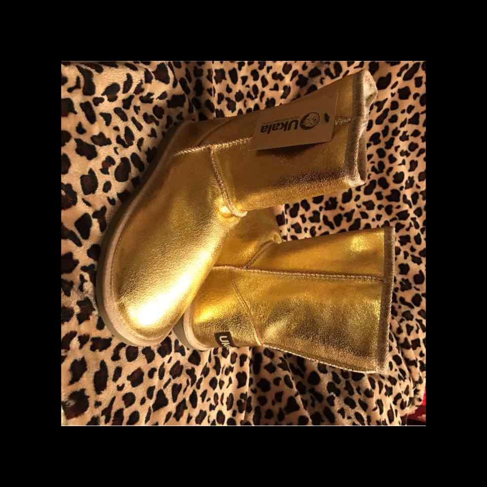 Gold Boots❤️SOLD❤️