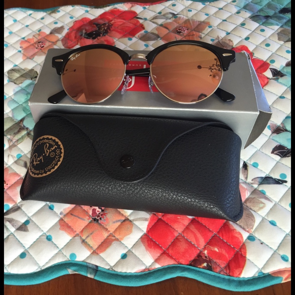 Authentic Round Clubmaster Ray Ban