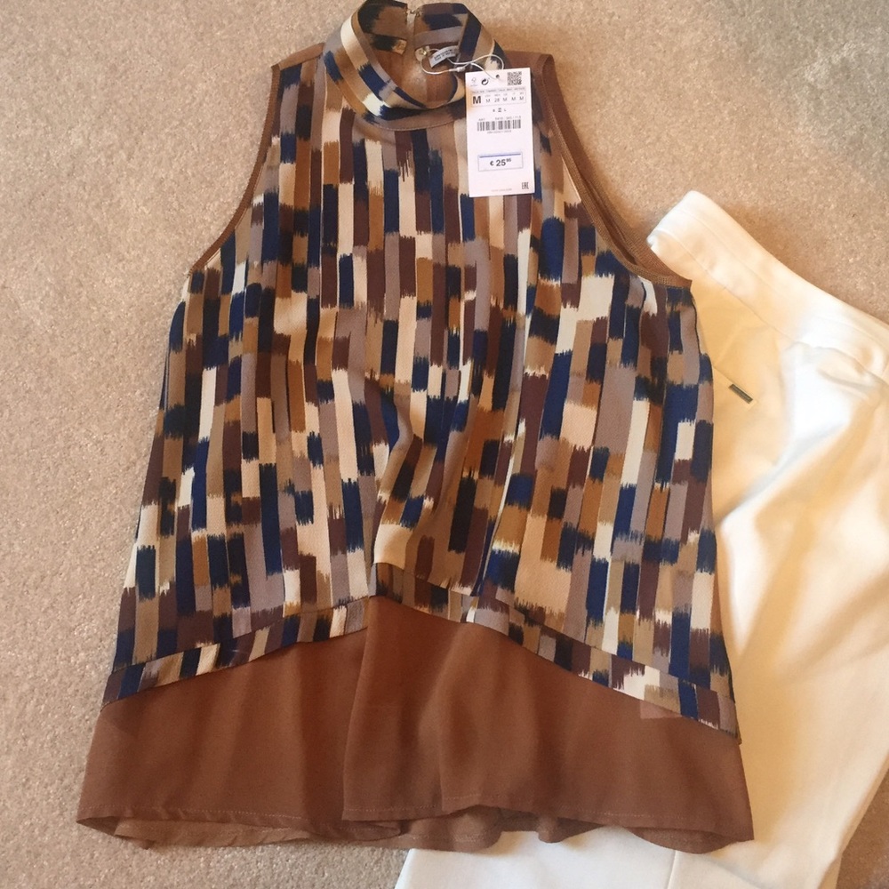 NWT Zara Sleeveless Top