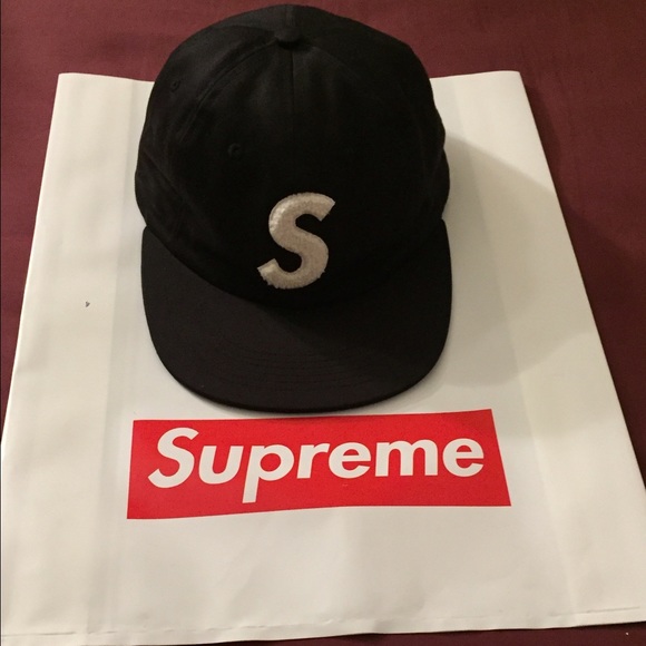 Supreme Other - Supreme chenille S logo supreme cap