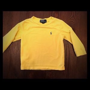 Toddler boy Polo Ralph Lauren long sleeve shirt