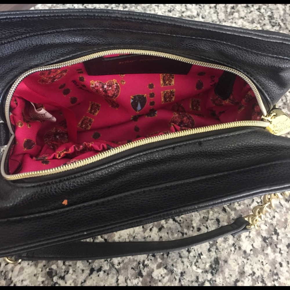 Betsey Johnson circa 2013 studded purse - Picture 3 of 5