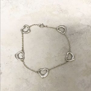 Tiffany & Co. Elsa Peretti open heart bracelet