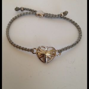 Links of London Heart Silver Adjustable Bracelet